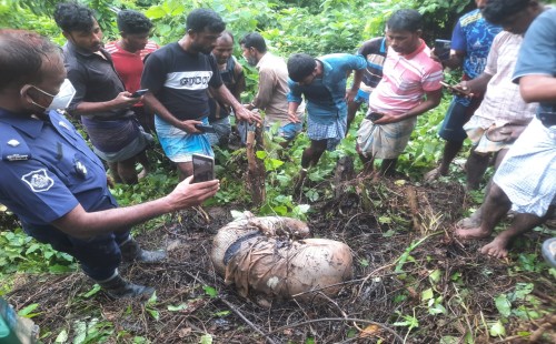 নাইক্ষ্যংছড়ি থানায় ওসির নেতৃত্বে বিভিন্ন  জায়গায় অভিযান চালিয়ে লাশ উদ্ধার