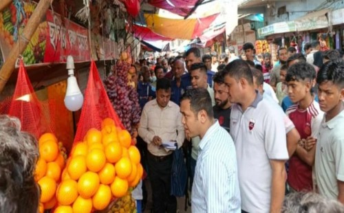 আড়াইহাজারে ভেজালবিরোধী অভিযানে ৩ প্রতিষ্ঠানকে জরিমানা
