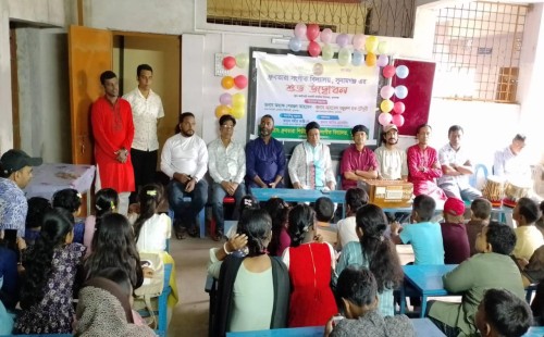 সুনামগঞ্জে ধ্রূবতারা শিল্পীগোষ্ঠী ও সংগীত বিদ্যালয়ের শুভ উদ্ভোদন