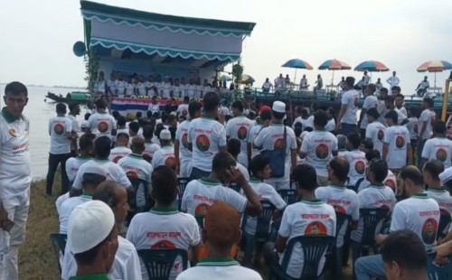 বিএনপির নির্যাতিত সকল নেতাকর্মীদের নিয়ে টাঙ্গুয়ার হাওরে আনন্দ ভ্রমণ ও মতবিনিময় সভায় কামরুজ্জামান কামরুল